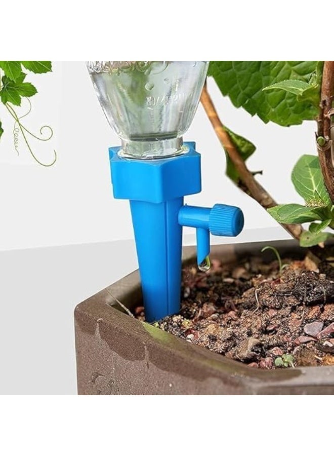 نظام ري بالتنقيط ذاتي قابل للتعديل، مجموعة سقي النباتات الاوتوماتيكية للنباتات الداخلية واواني الفاكهة والزجاجات سهلة التحكم بلون عشوائي - Image 4